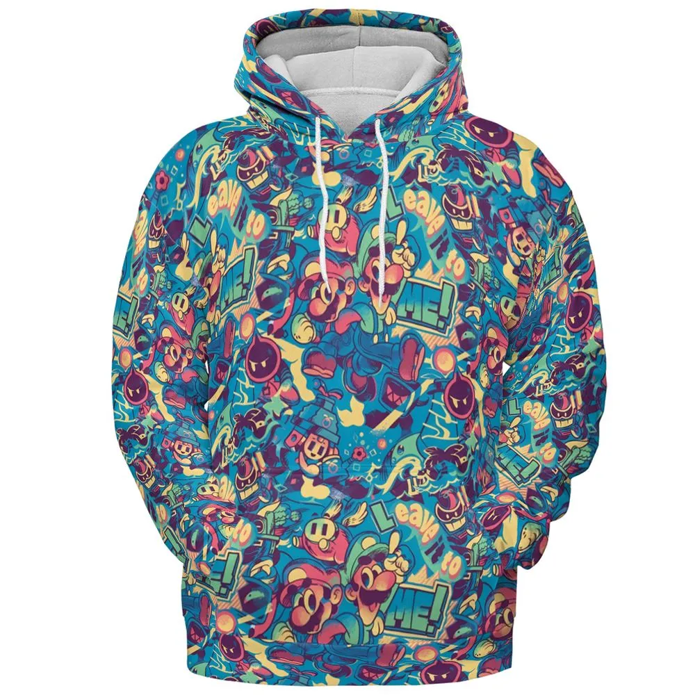 All-over Print Hoodie - 8RZJ9QWL -  - 2