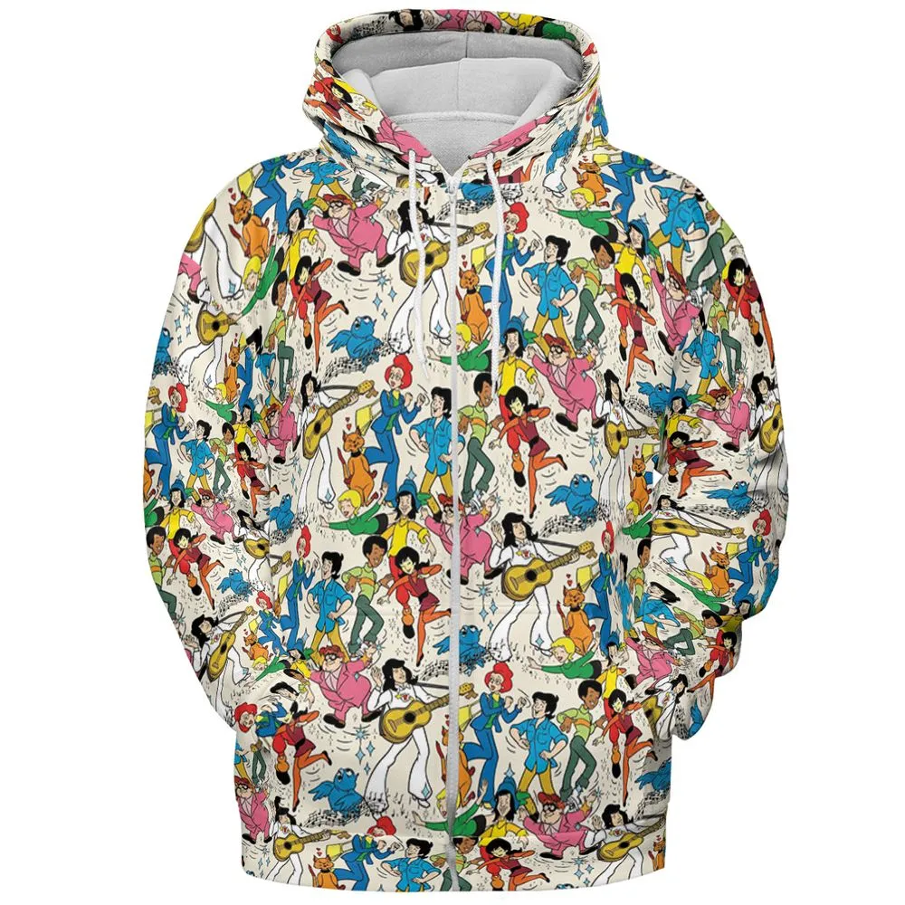 All-over Print Hoodie - EEPJ2MMX -  - 3