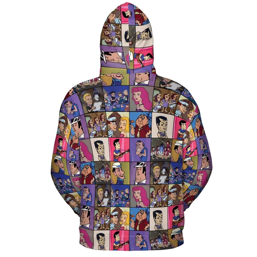 All-over Print Hoodie - 5NS617DV -  - 4