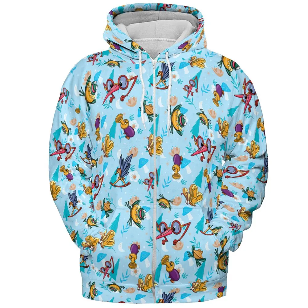 All-over Print Hoodie - 1GTZEMYN -  - 3