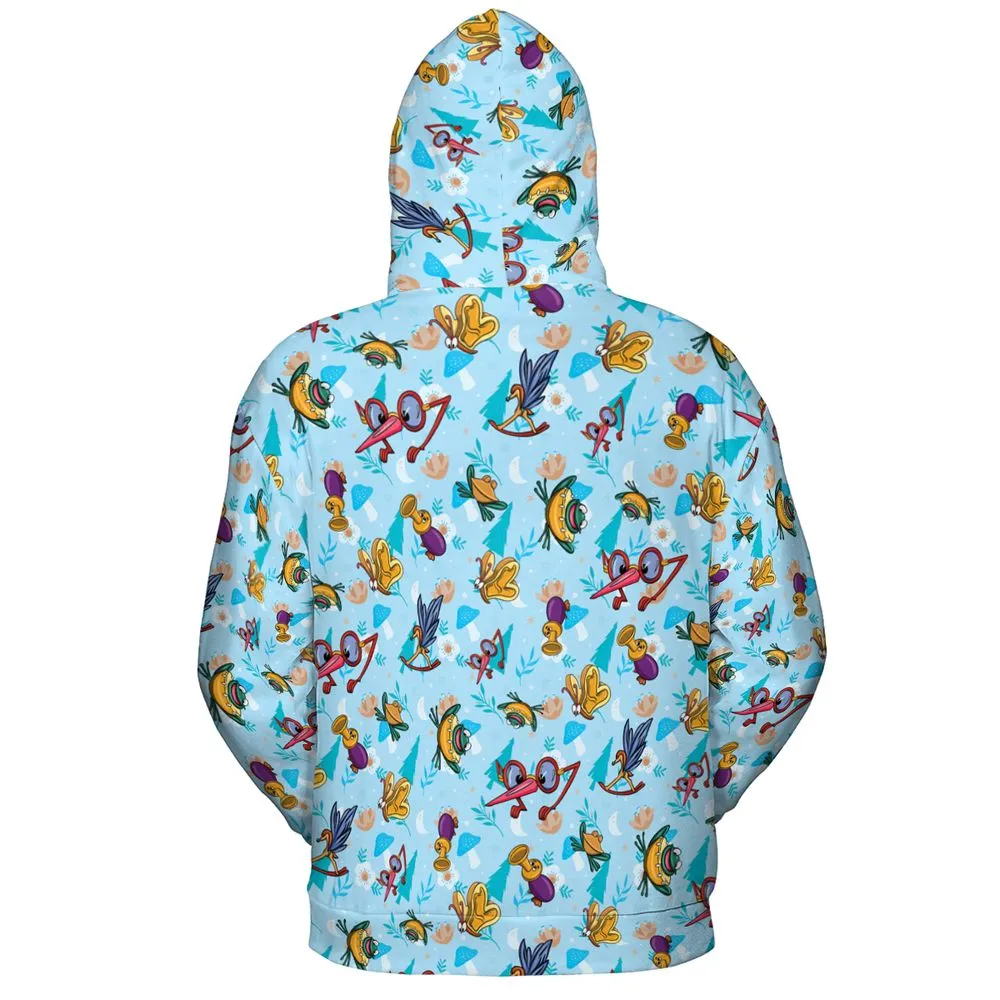 All-over Print Hoodie - 1GTZEMYN -  - 4