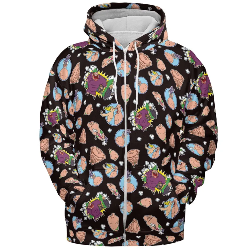 All-over Print Hoodie - R6RAQQKP -  - 3