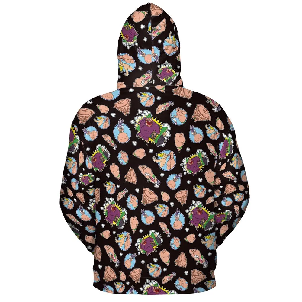 All-over Print Hoodie - R6RAQQKP -  - 4
