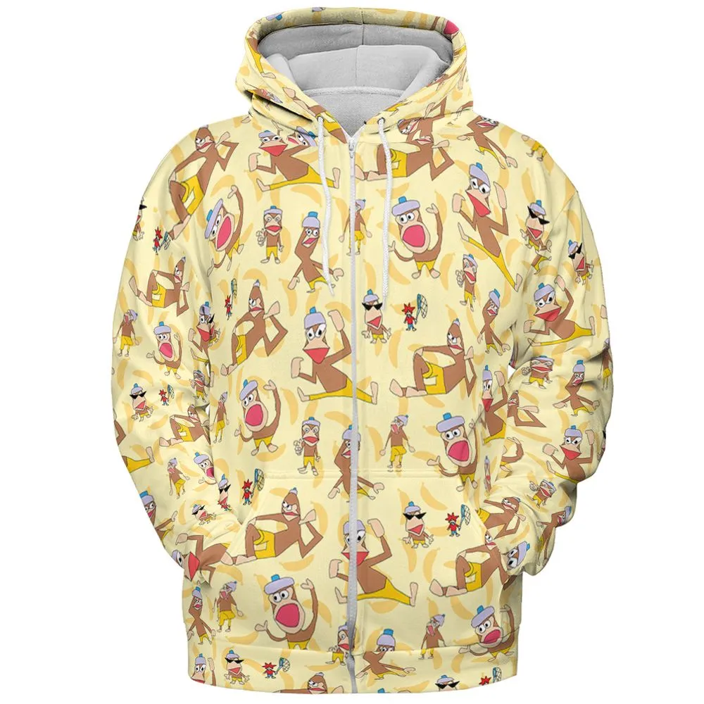 All-over Print Hoodie - LF218GPC -  - 3