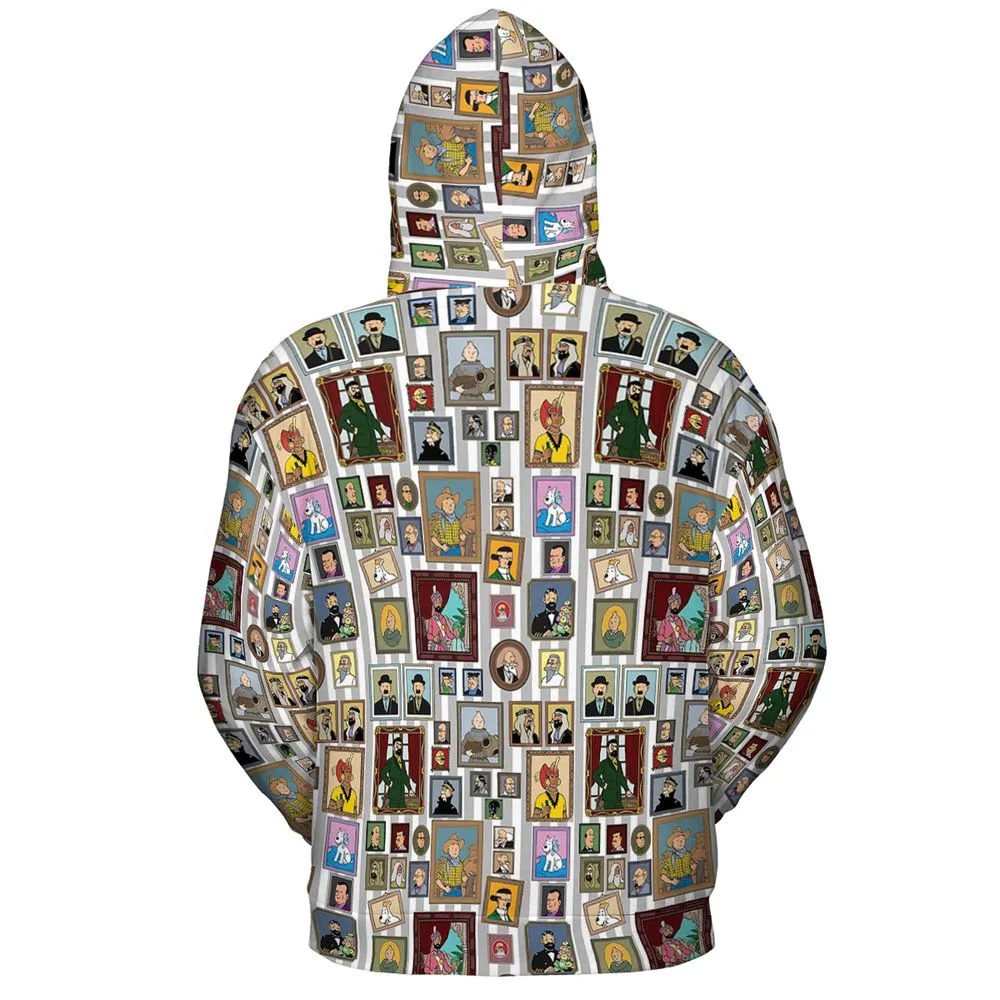 All-over Print Hoodie - ESKWBG7P -  - 4
