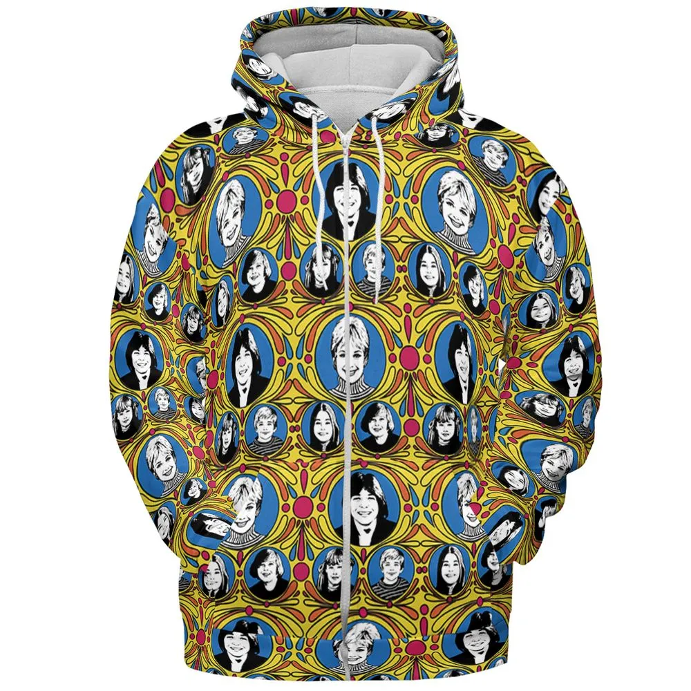 All-over Print Hoodie - 1LBJGM52 -  - 3