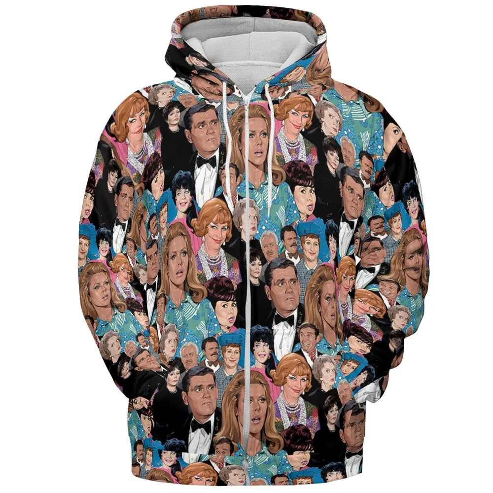 All-over Print Hoodie - AJSJ8724 -  - 3