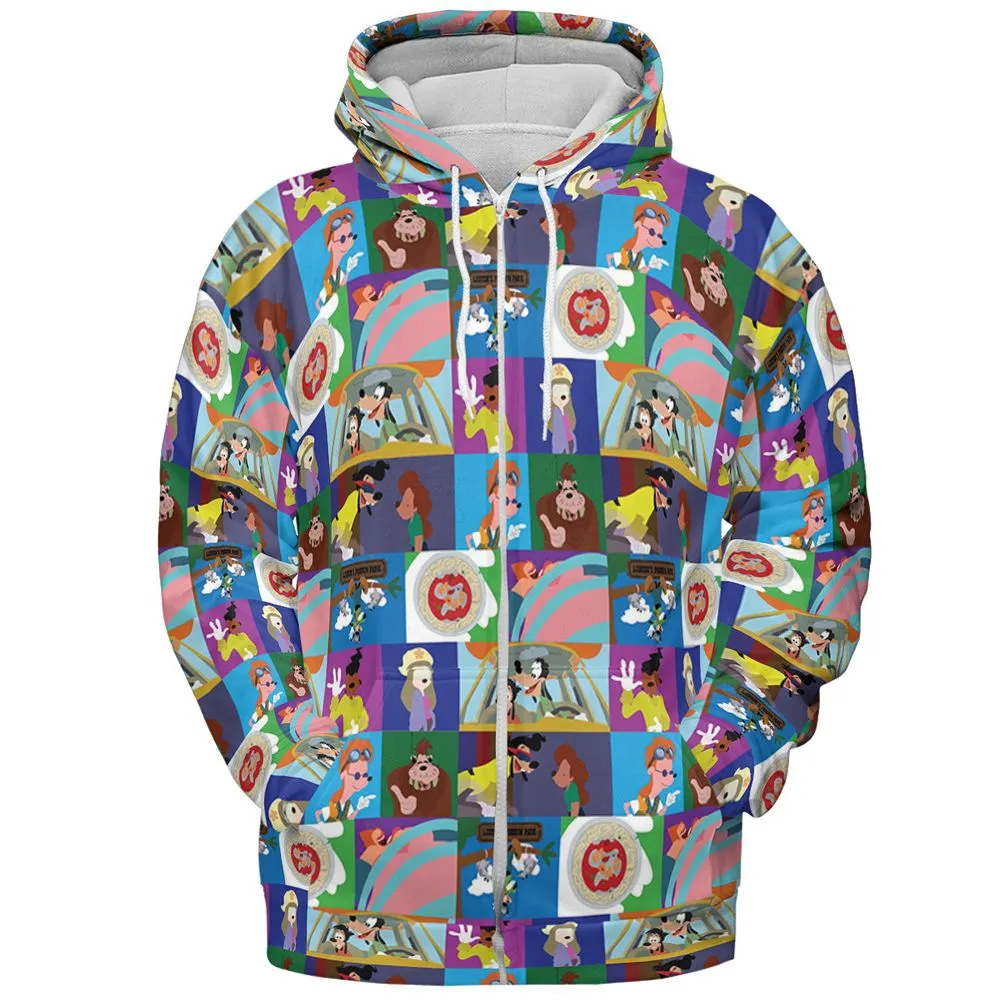 All-over Print Hoodie - XV1DHVKE -  - 3