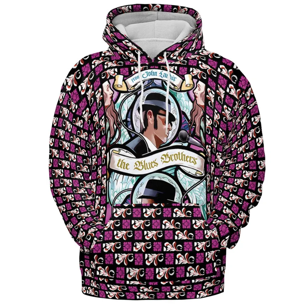All-over Print Hoodie - X5GBHM9B -  - 2