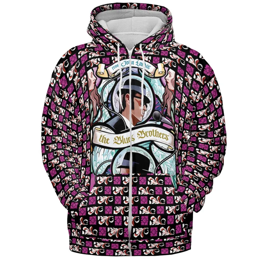 All-over Print Hoodie - X5GBHM9B -  - 3
