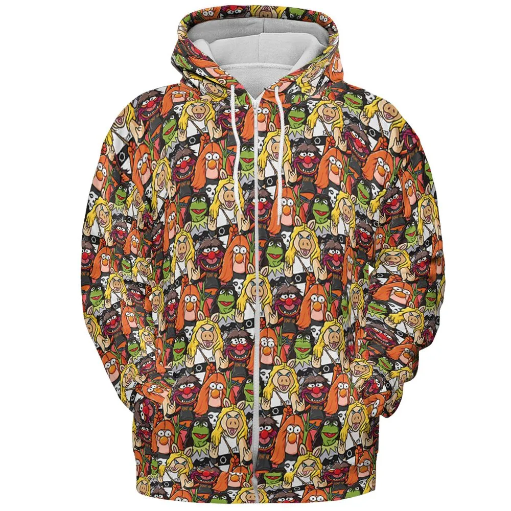 All-over Print Hoodie - N4BJ4ARW -  - 3