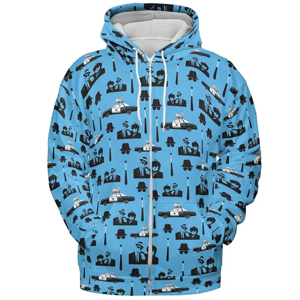 All-over Print Hoodie - A34LQKX1 -  - 3