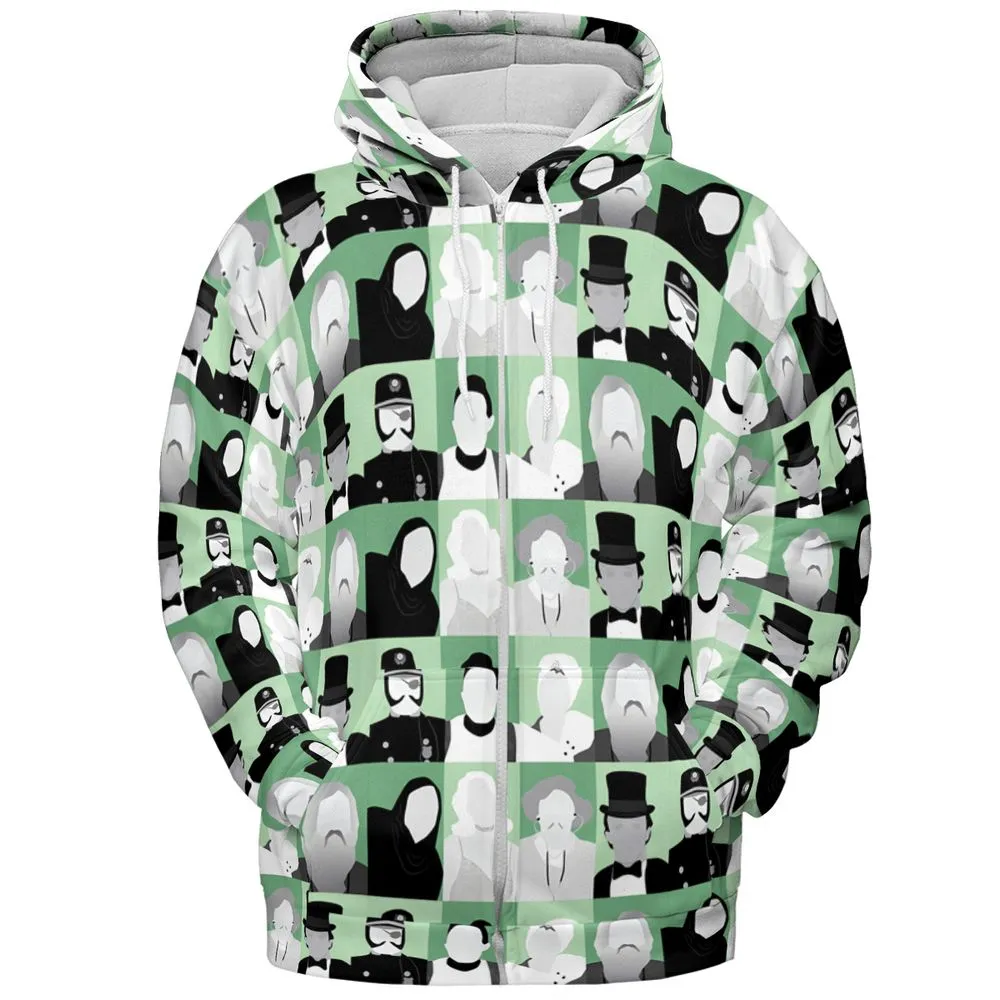 All-over Print Hoodie - YJURQ7UV -  - 3