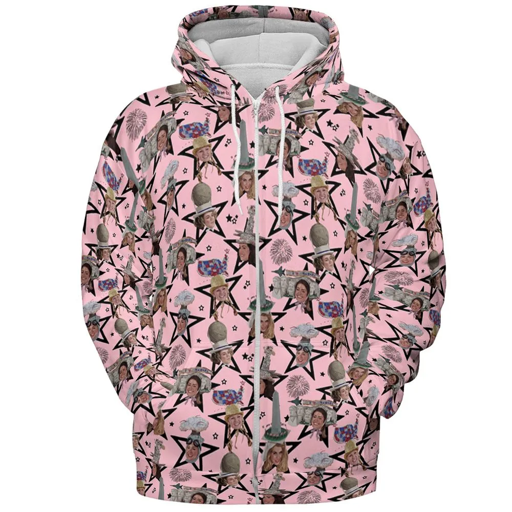 All-over Print Hoodie - 8MPSA8TR -  - 3