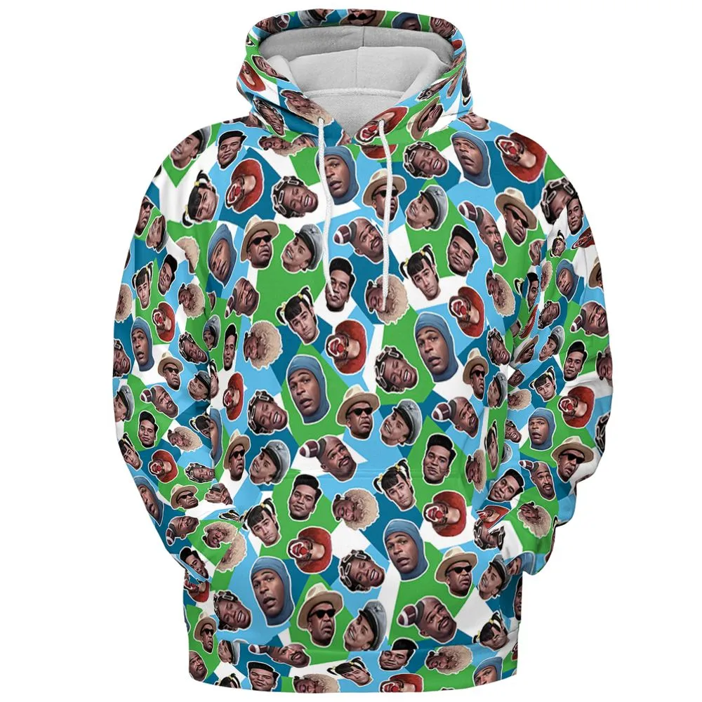All-over Print Hoodie - DLRZQ7Z6 -  - 2
