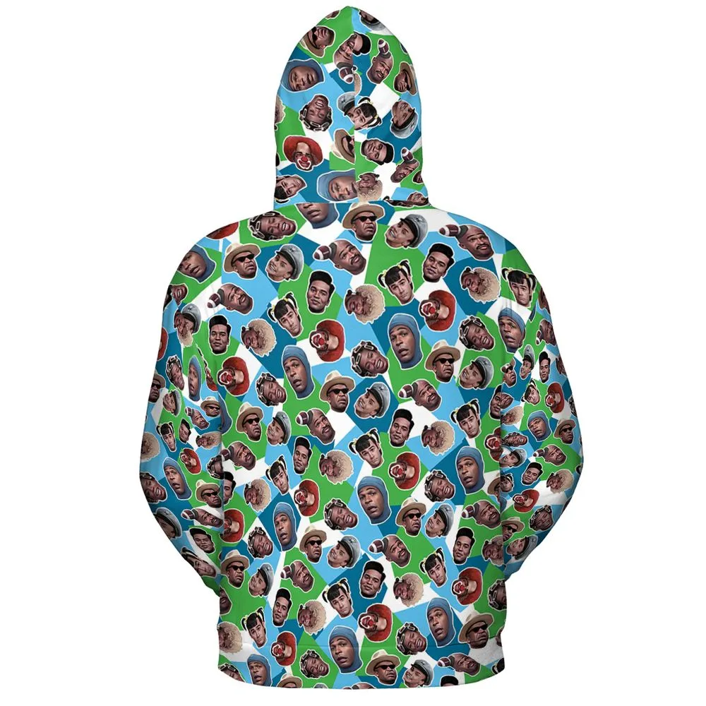 All-over Print Hoodie - DLRZQ7Z6 -  - 4