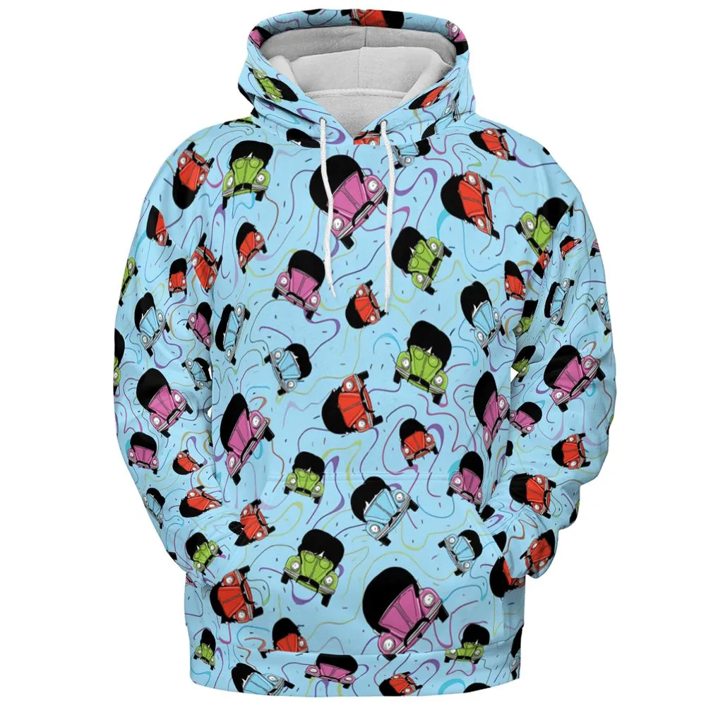 All-over Print Hoodie - 2293D3QS -  - 2