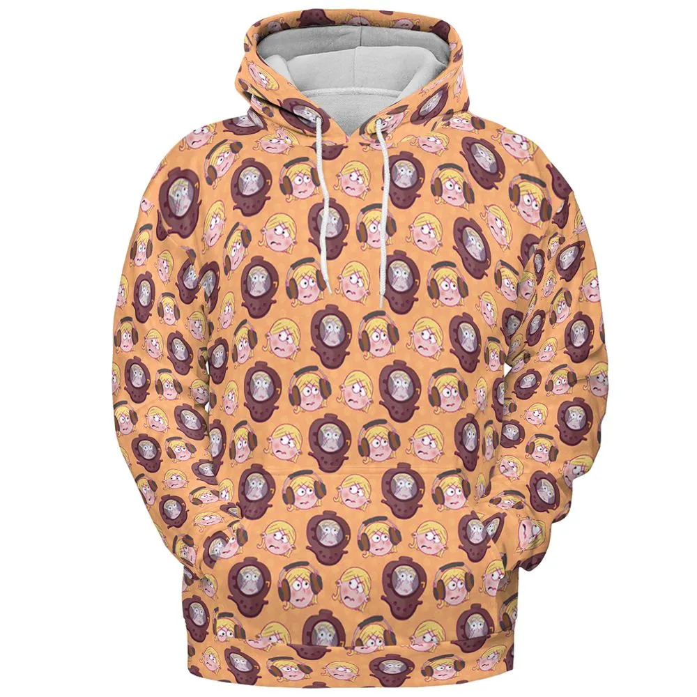 All-over Print Hoodie - Y7MSQCSC -  - 2
