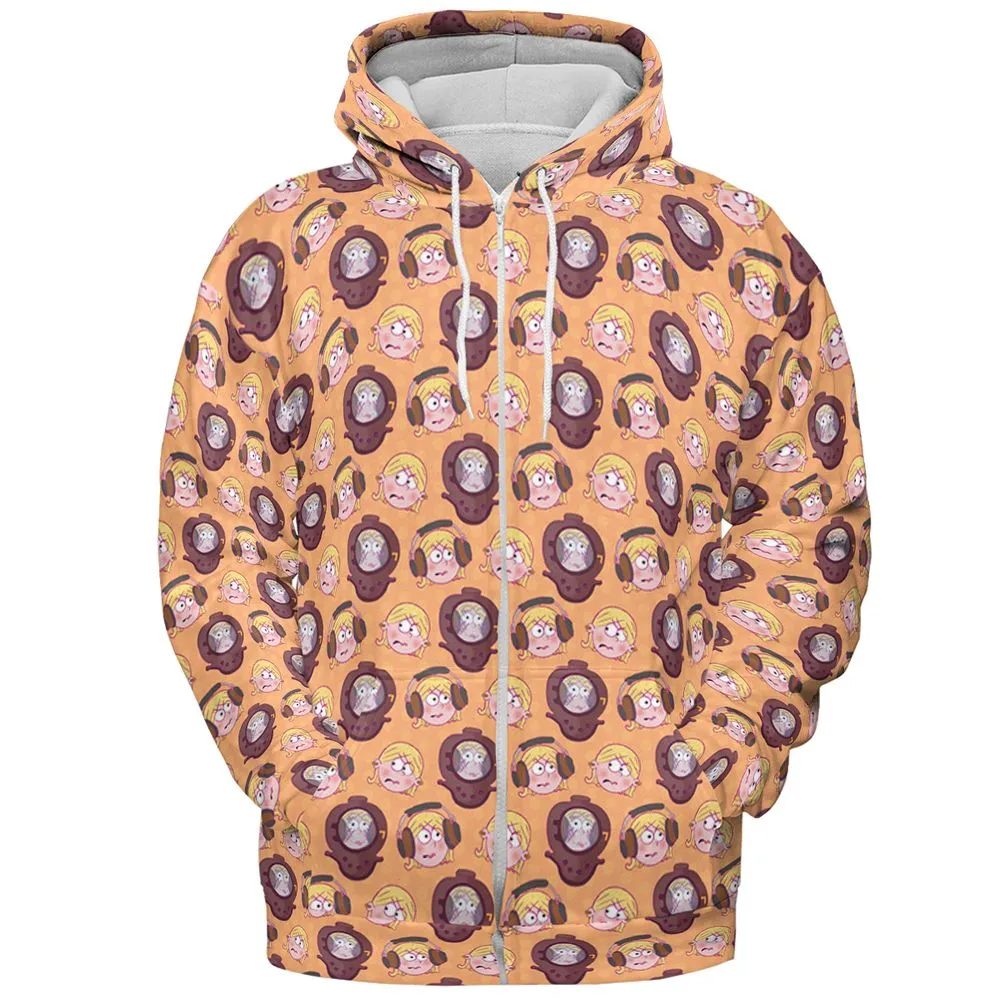 All-over Print Hoodie - Y7MSQCSC -  - 3