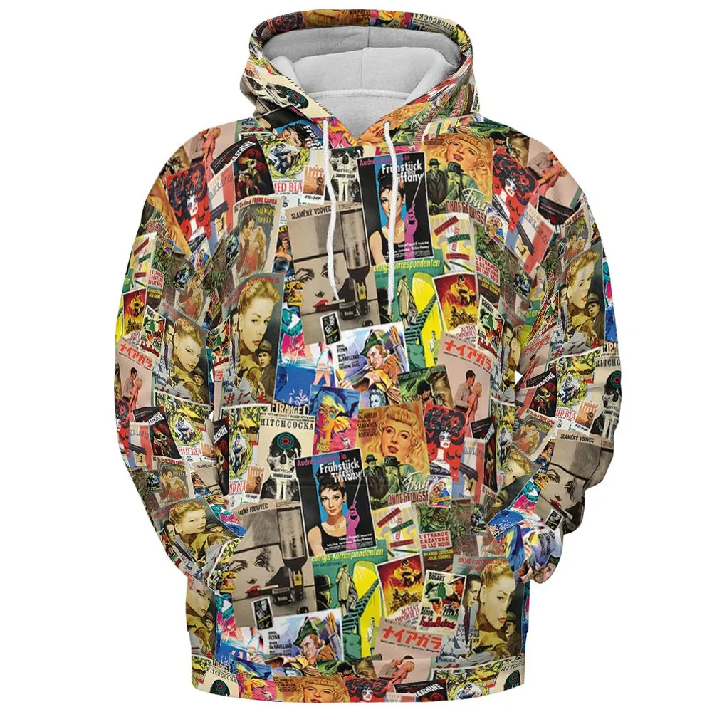 All-over Print Hoodie - KAXRHZ1U -  - 2