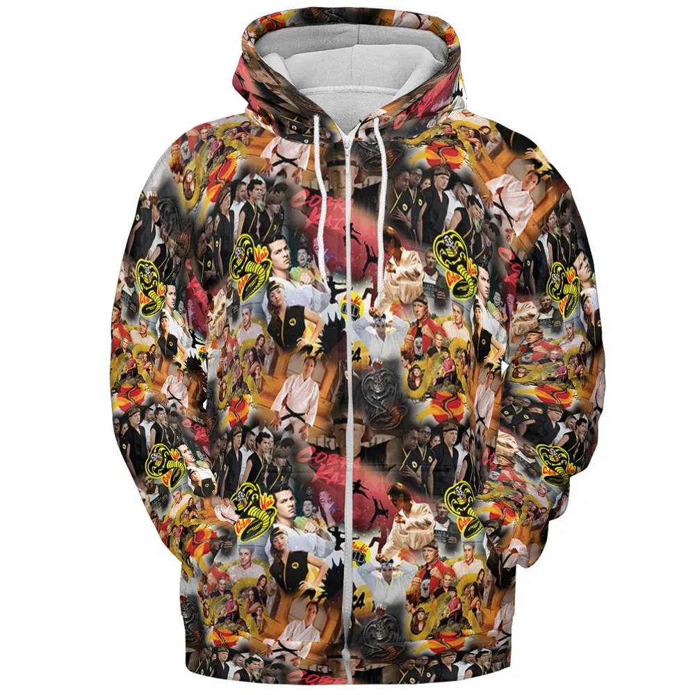 Power Fit Cobra Kai All-over Print Hoodie - 3