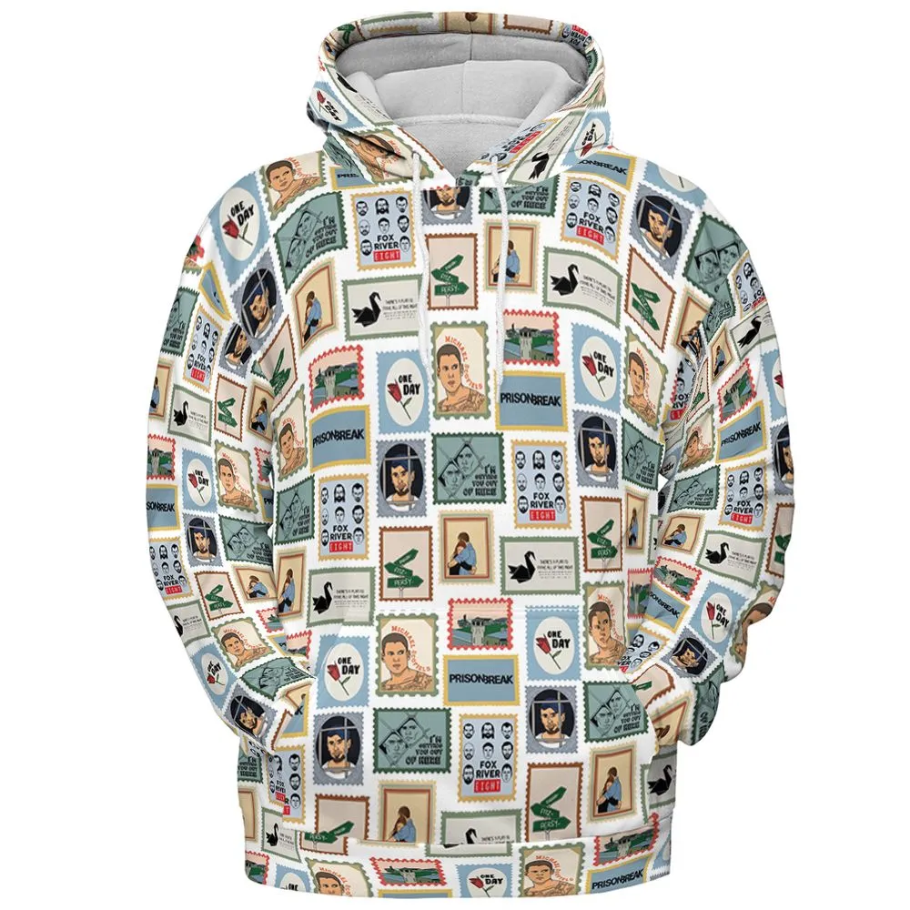 All-over Print Hoodie - 5GSD8PET -  - 2