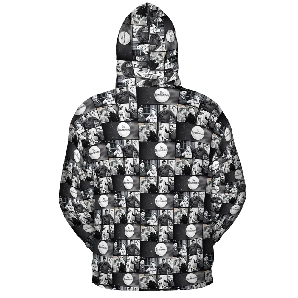 Vintage Vibes The Honeymooners All-over Print Hoodie - 4