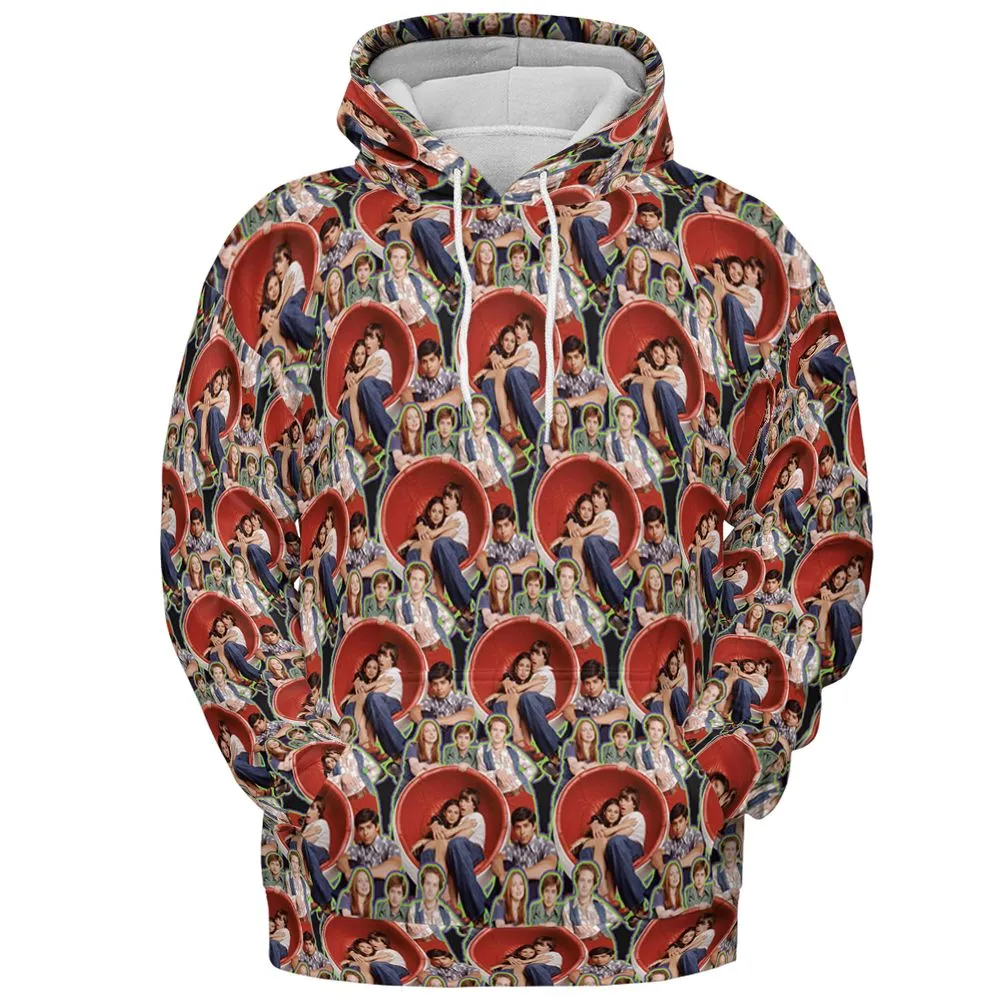 All-over Print Hoodie - 6SWCZ1M7 -  - 2