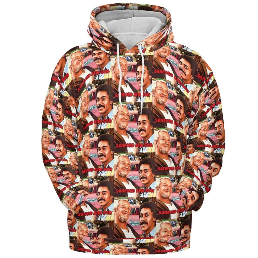 All-over Print Hoodie - 3PUE8WXK -  - 2