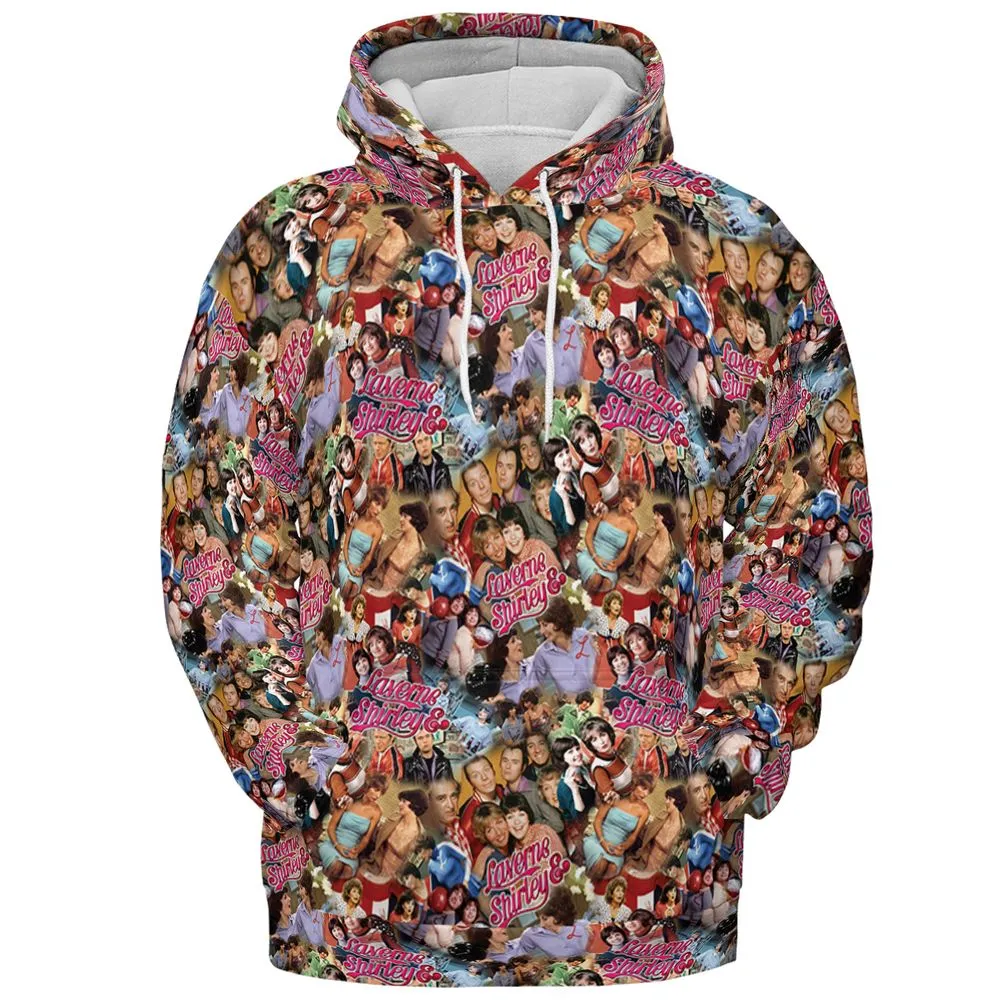 All-over Print Hoodie - JL4F8E9L -  - 2