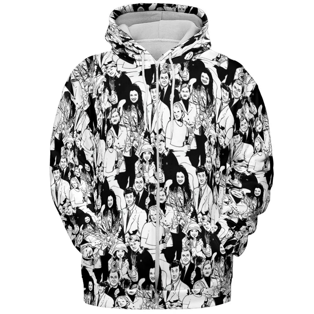 All-over Print Hoodie - A17PR3TY -  - 3