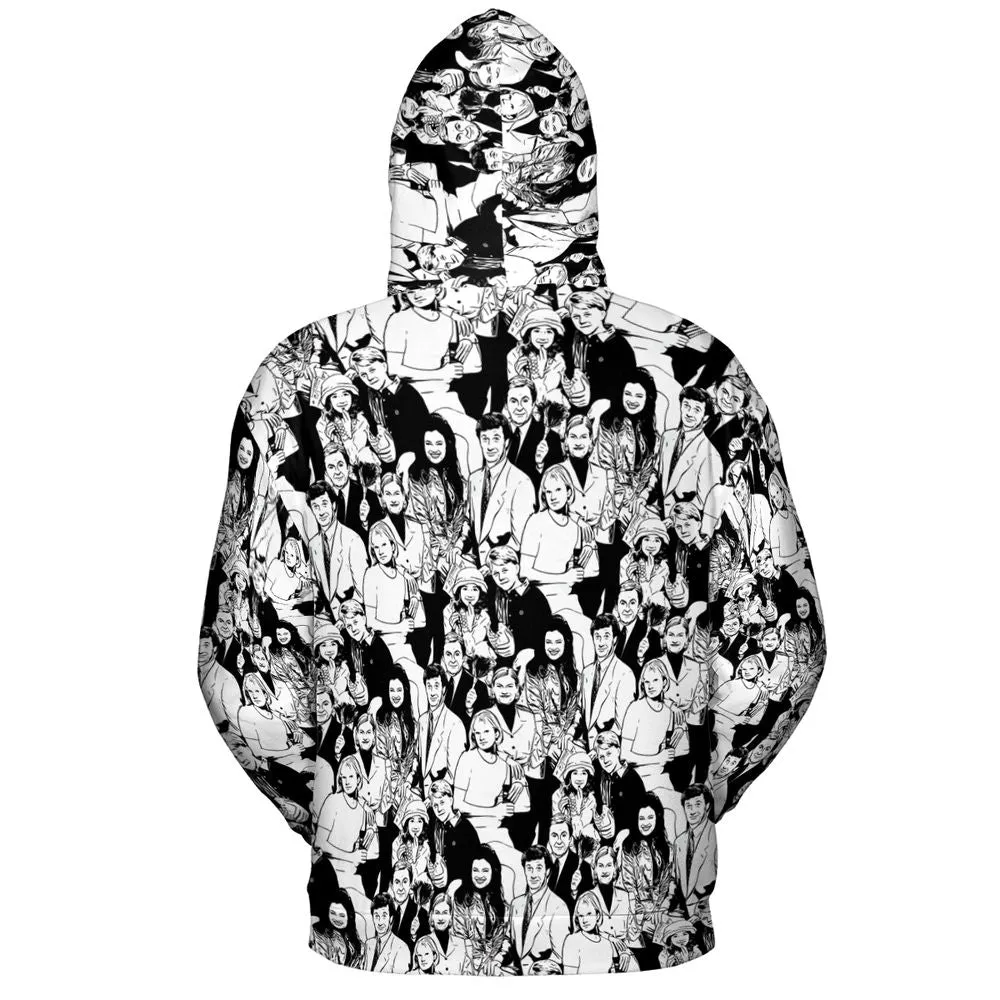 All-over Print Hoodie - A17PR3TY -  - 4