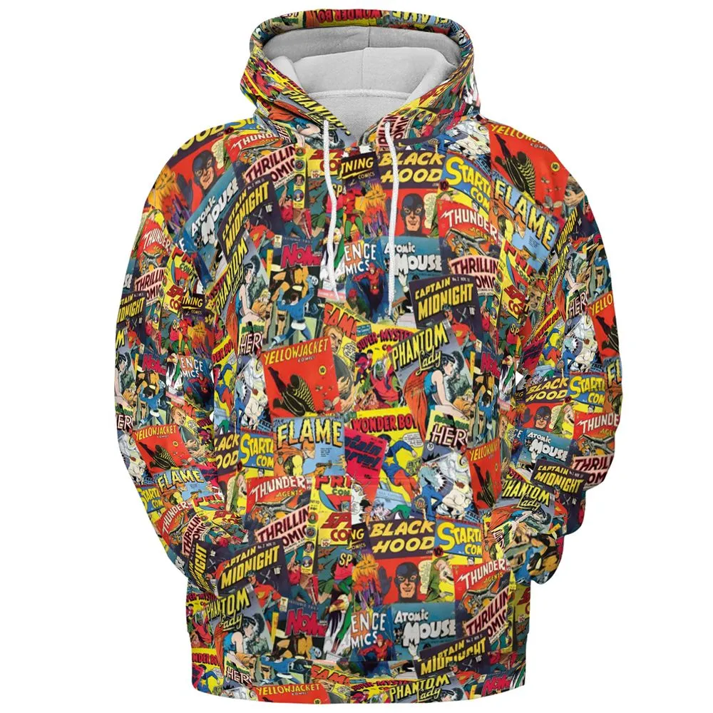All-over Print Hoodie - KFXE4GR3 -  - 2