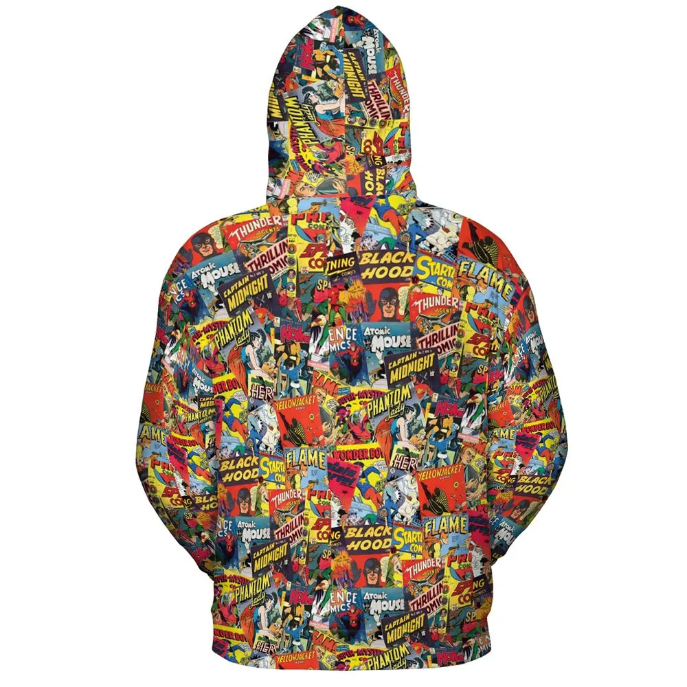 All-over Print Hoodie - KFXE4GR3 -  - 4