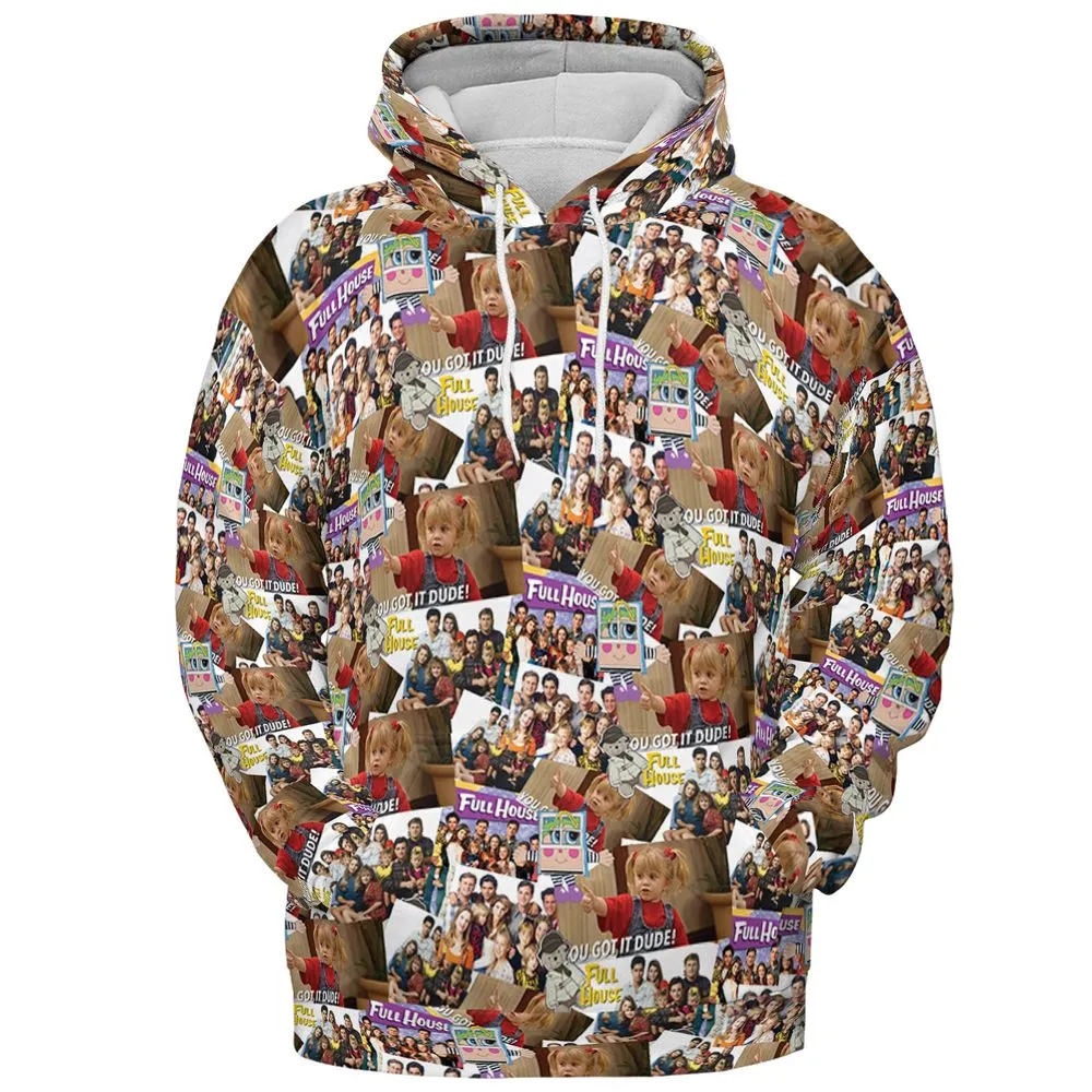 All-over Print Hoodie - 2LE4M9CG -  - 2