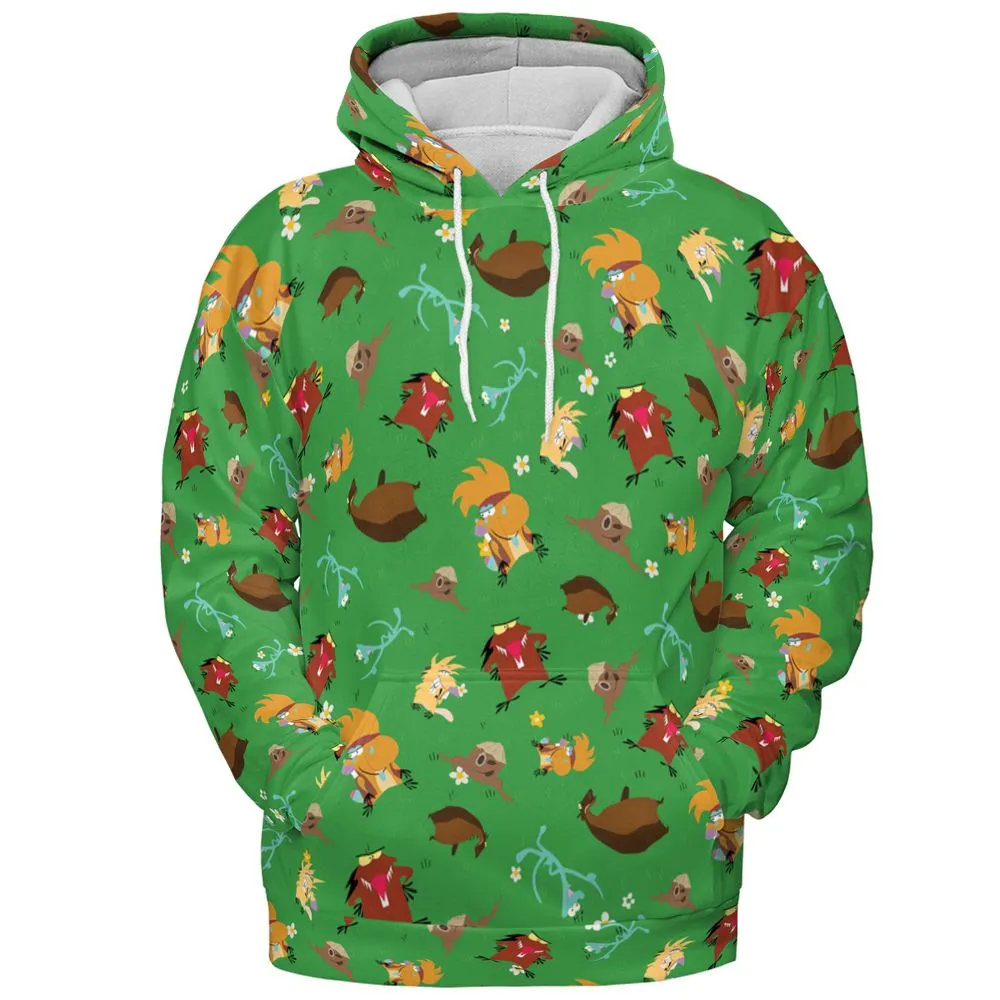 All-over Print Hoodie - 7MB9GR8H -  - 2