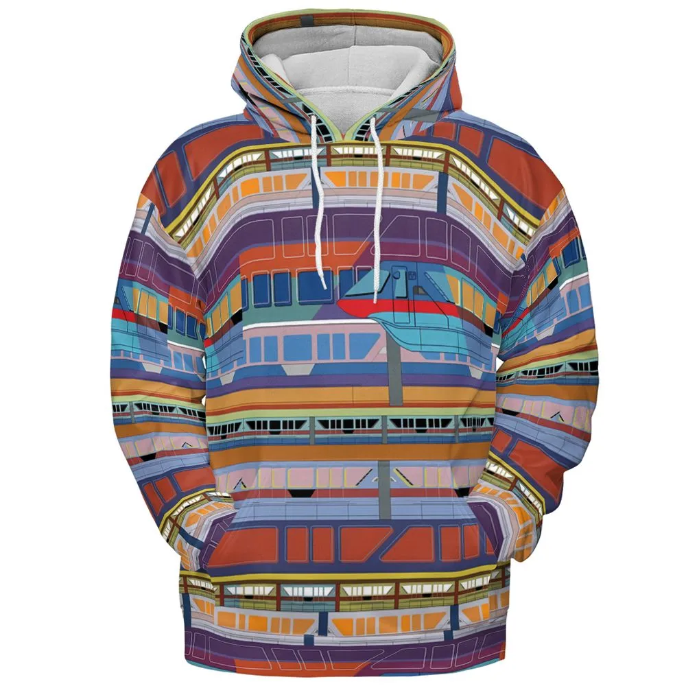 All-over Print Hoodie - YUXFVWEV -  - 2