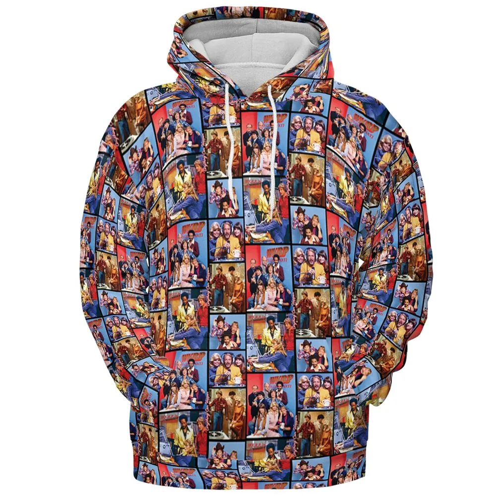 All-over Print Hoodie - DQLYVFJN -  - 2