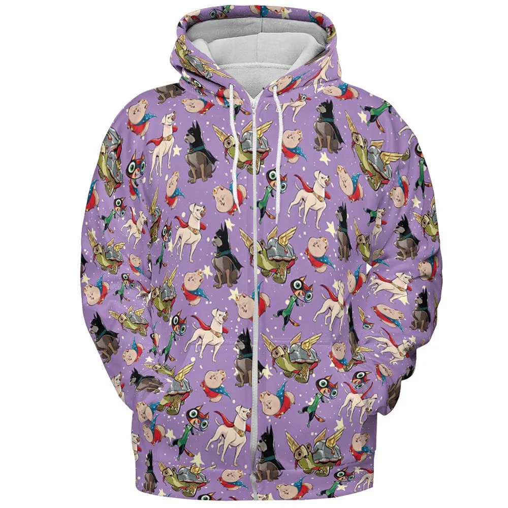 All-over Print Hoodie - W9P45VU7 -  - 3