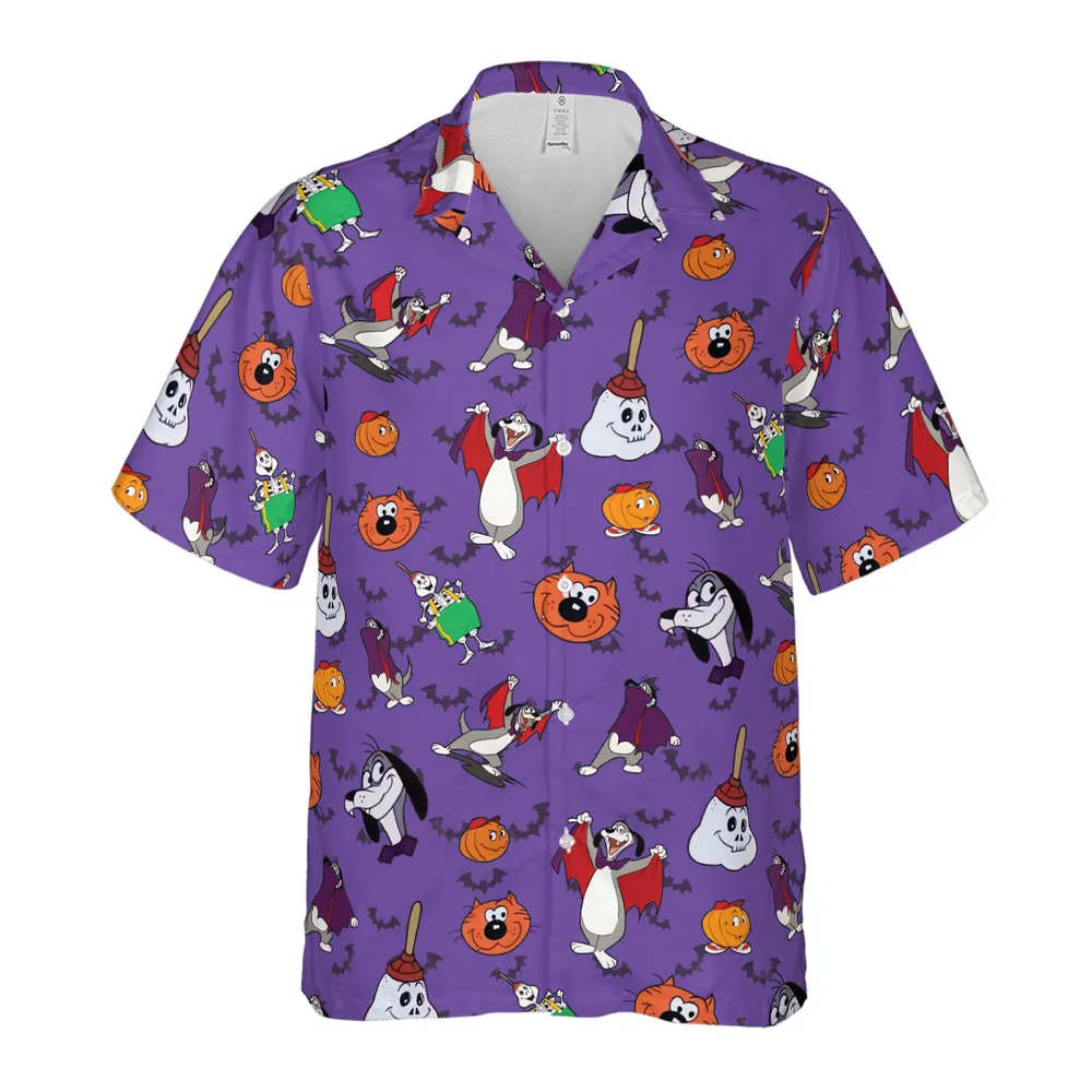 Heatchcliff And Dingbat Hawaiian Shirt - 2