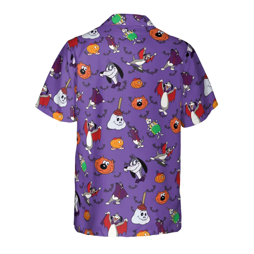 Heatchcliff And Dingbat Hawaiian Shirt - 3