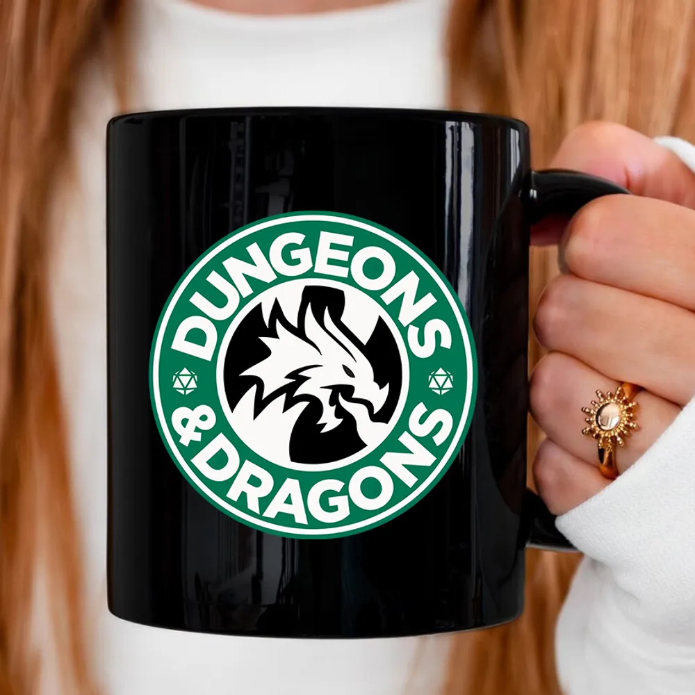 DnD Coffee Ceramic Mug - 1