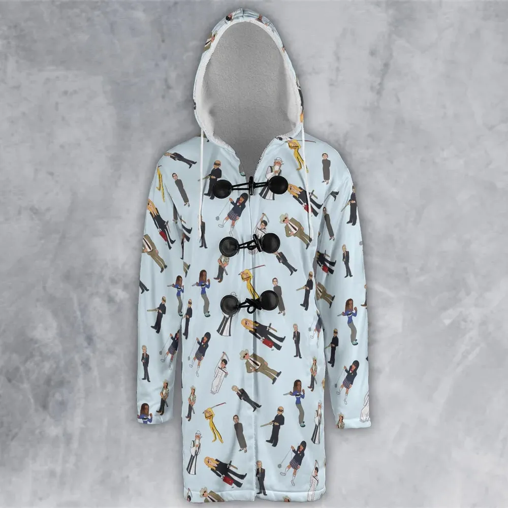 Tarantino Style Kill Bill Hooded Cloak Coat - 2
