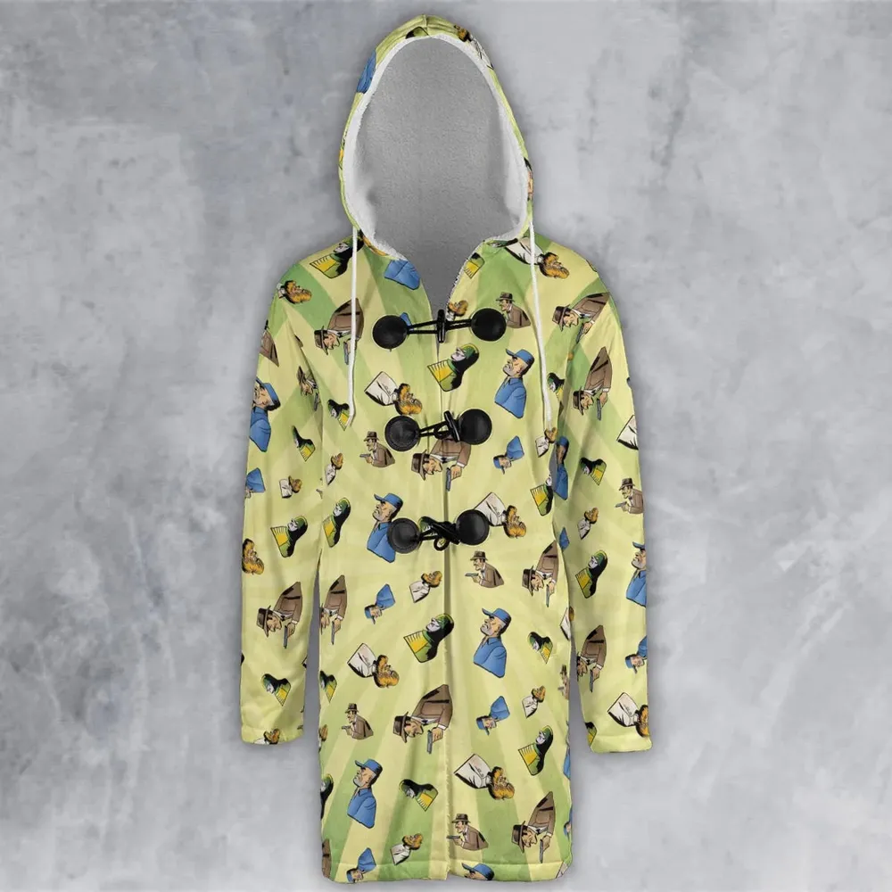 Goons Of '66 DC Comics Hooded Cloak Coat - 2