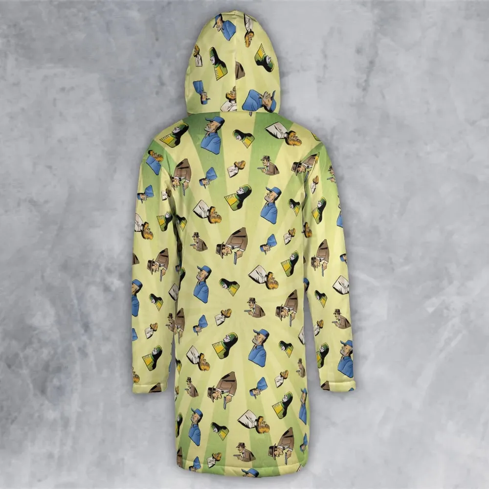 Goons Of '66 DC Comics Hooded Cloak Coat - 3
