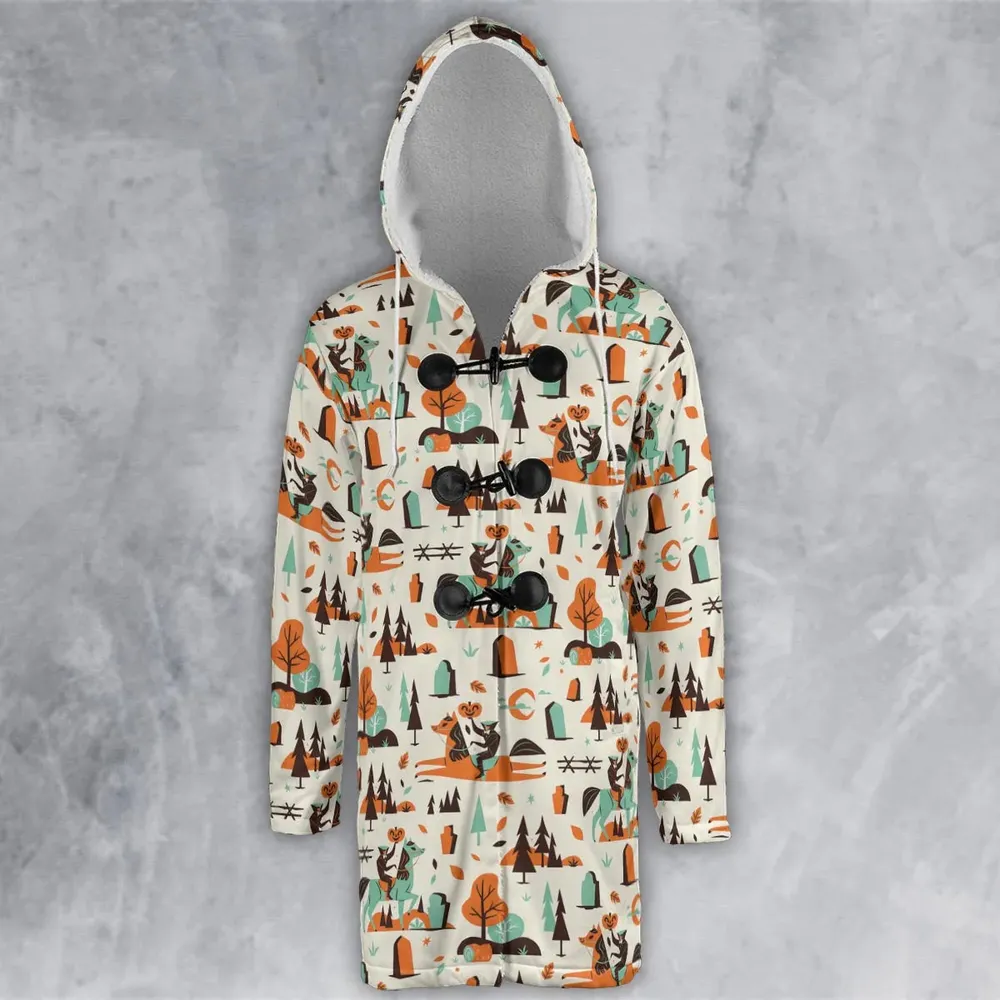 Halloween folklore The Headless Horseman Hooded Cloak Coat - 2