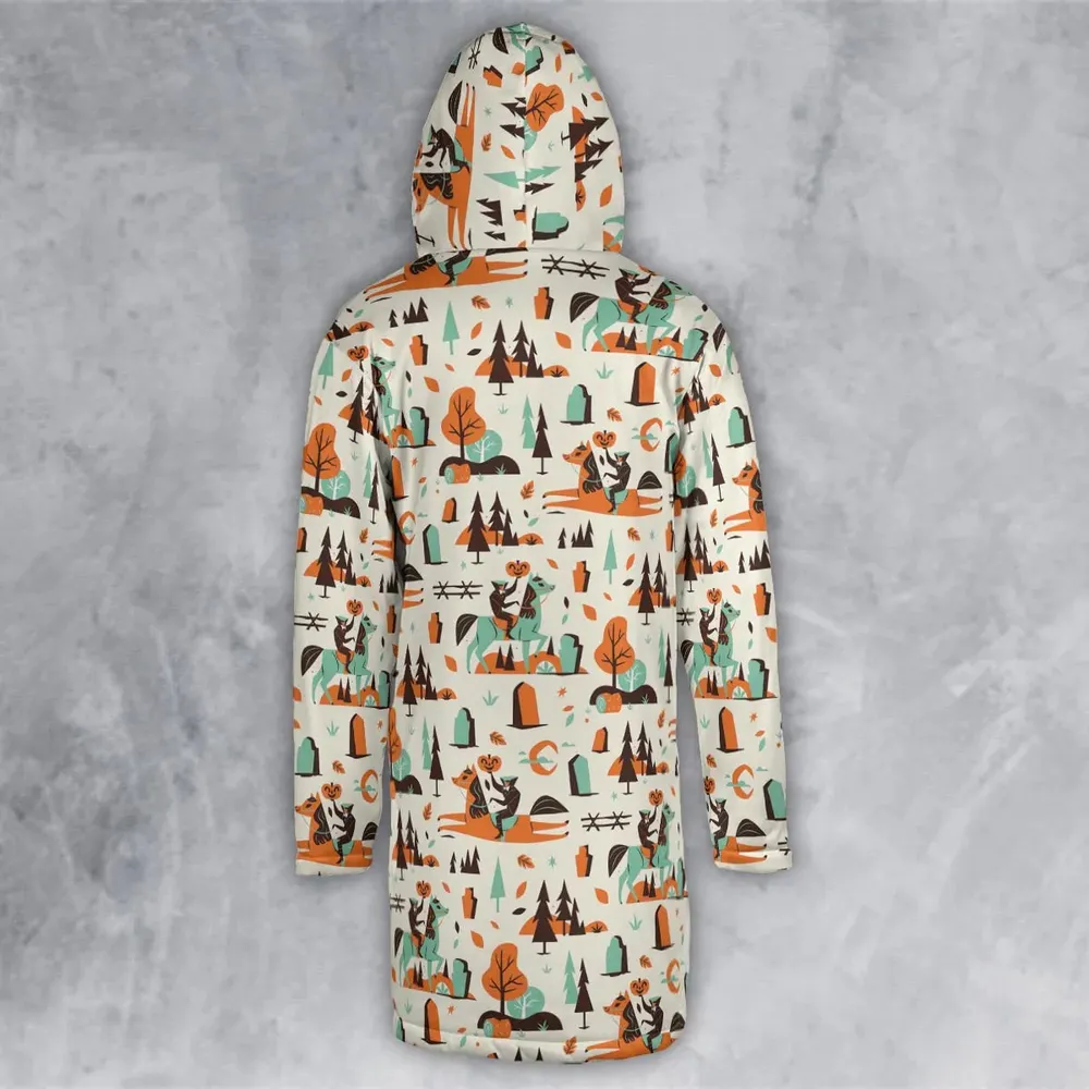 Halloween folklore The Headless Horseman Hooded Cloak Coat - 3