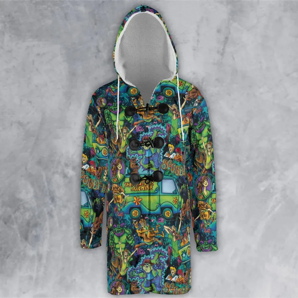 Monsters Mayhem and The Mystery Machine Scooby Doo Hooded Cloak Coat - 2
