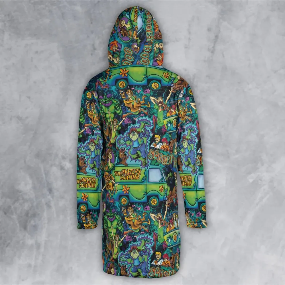 Monsters Mayhem and The Mystery Machine Scooby Doo Hooded Cloak Coat - 3