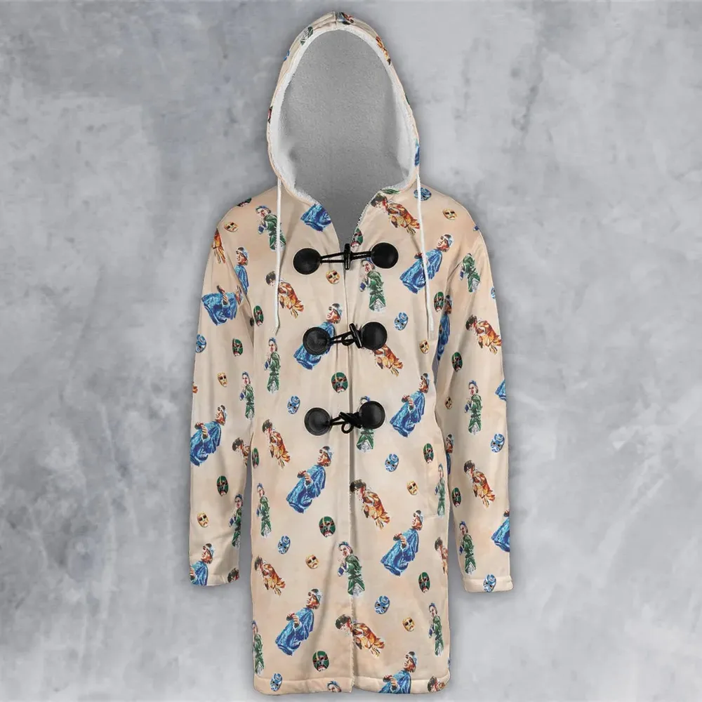 Three Brothers Samuel and Jeffey 3 Ninjas Hooded Cloak Coat - 2